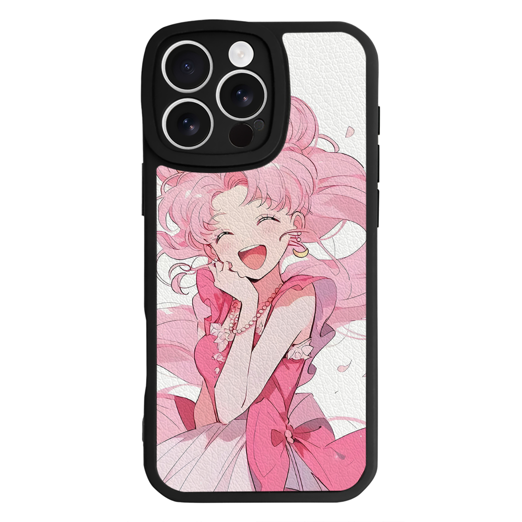（画像用） 美少女戦士セーラームーン Sailor Moon 【iPhone 16シリーズ対応】シリコンスマホケース（レザー調） 材質：シリコン